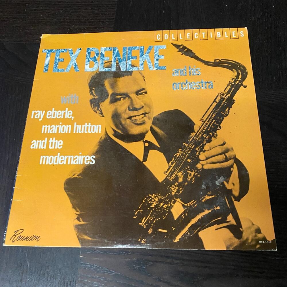 TEX BENEKE w/Ray Eberle Marion Hutton Modernaires Reunion Vinyl LP MCA-1512